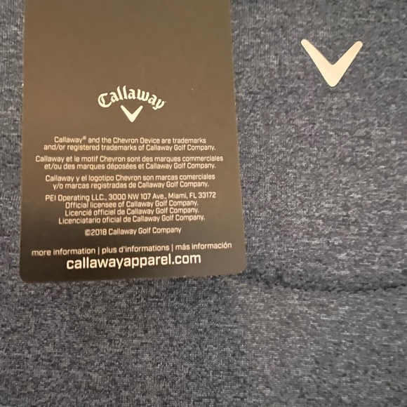 Callaway Women”s True Navy Active Quarter Zip Breathable Shirt Size: M - Picture 5 of 6